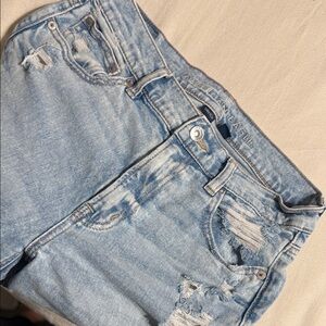 American Eagle Outfitters Light Blue Boyfriend Jeans